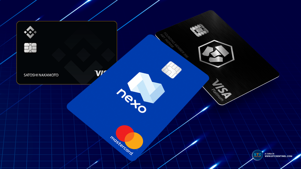 Le 3 migliori carte di credito e debito crittografiche del 2022