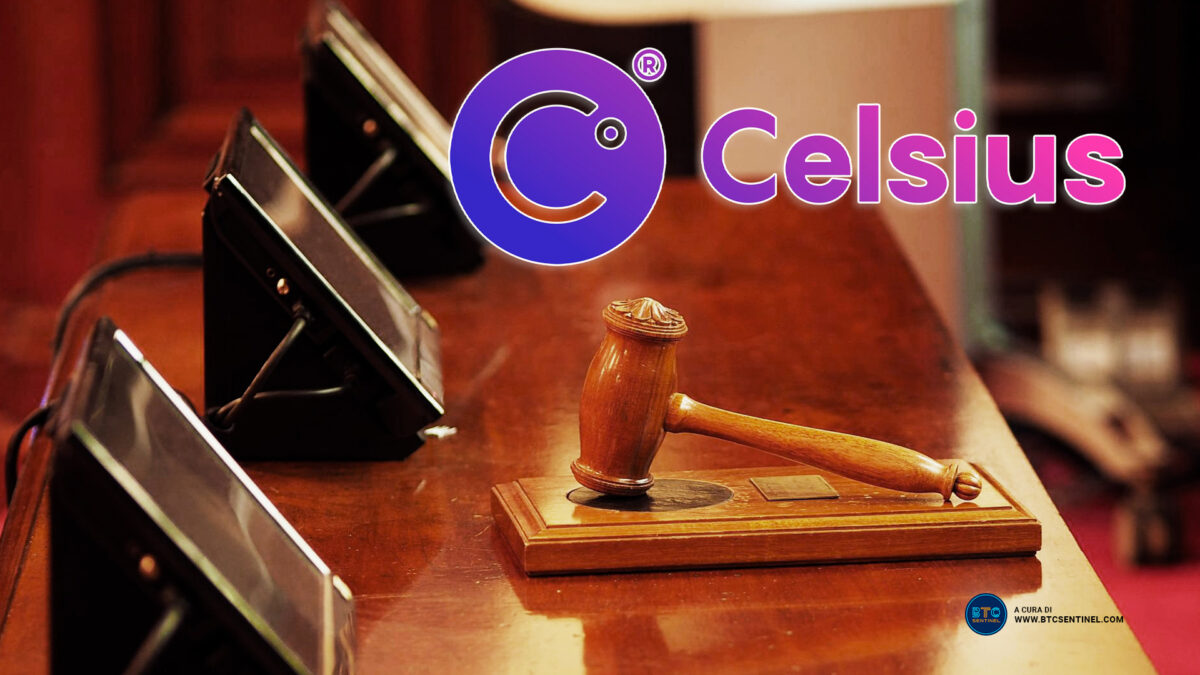 Celsius: primo giorno della procedura fallimentare. Si affronta la riorganizzazione.