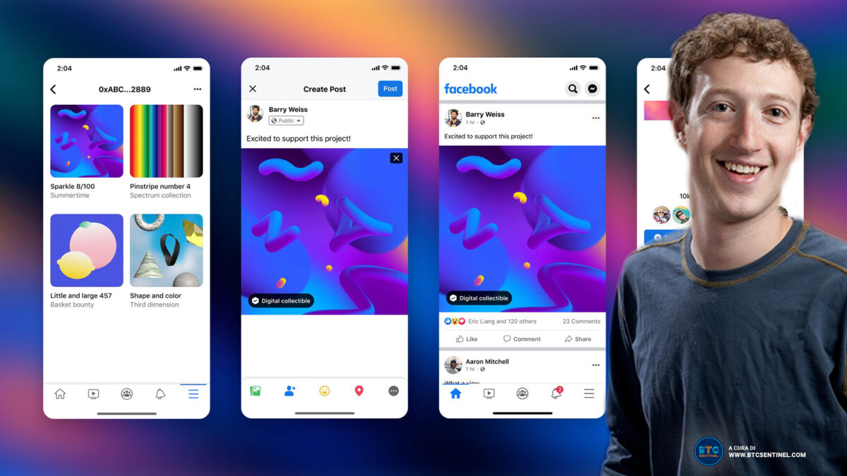 Facebook prova gli NFT sui profili con Ethereum e Polygon