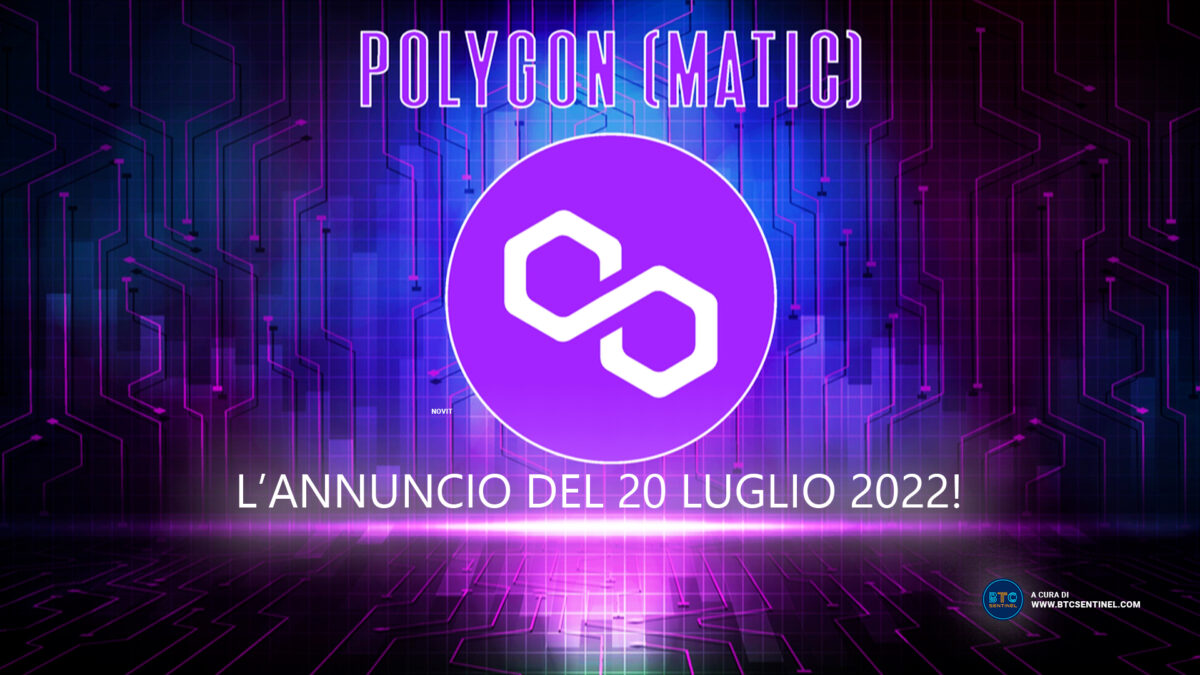 Polygon (MATIC) vola verso 1$ e domani 20 luglio un importante annuncio
