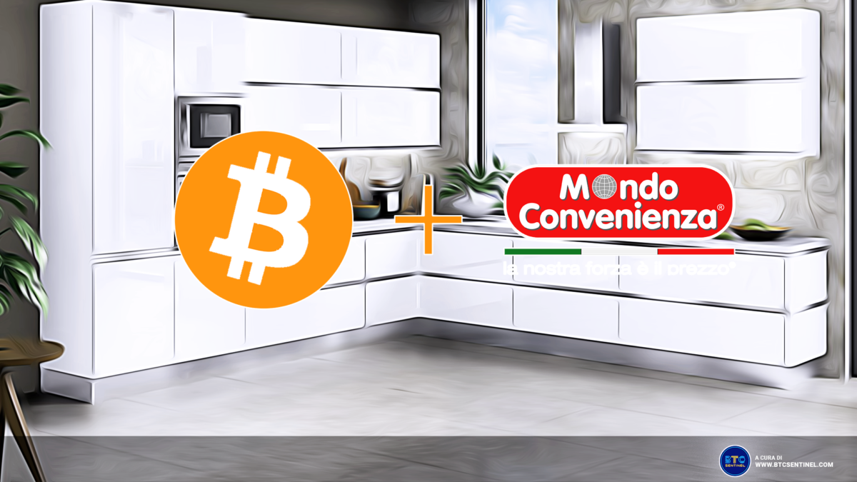 Mondo Convenienza in Italia da oggi accetta pagamenti in criptovalute