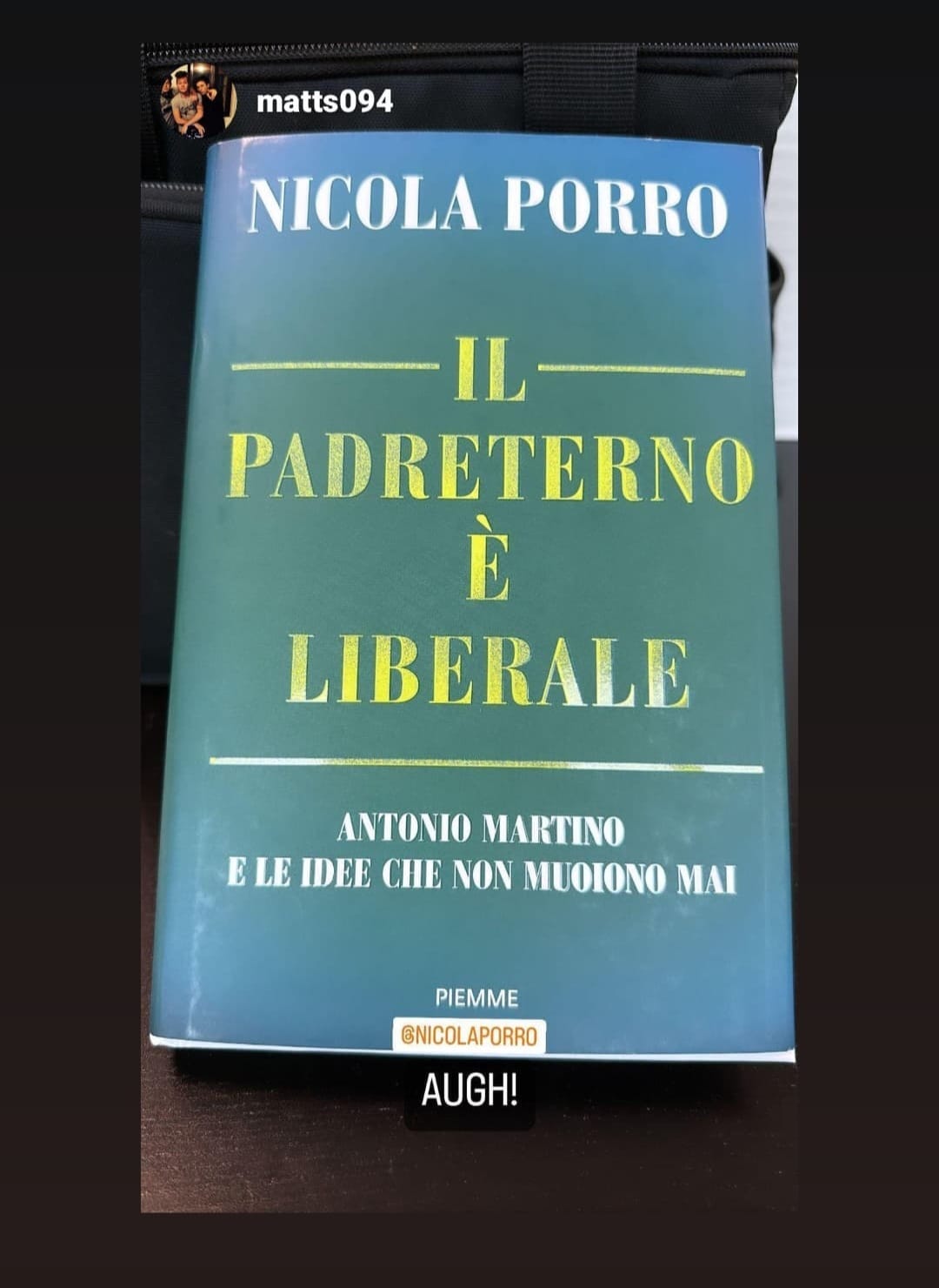 Caccia al tesoro: ditemi dove si trova “Il Padreterno è liberale”