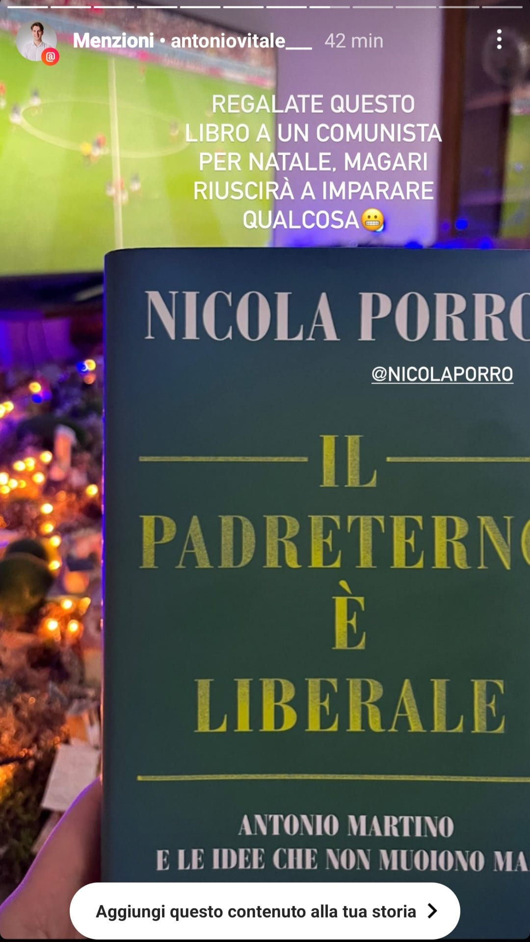 Caccia al tesoro: ditemi dove si trova “Il Padreterno è liberale”