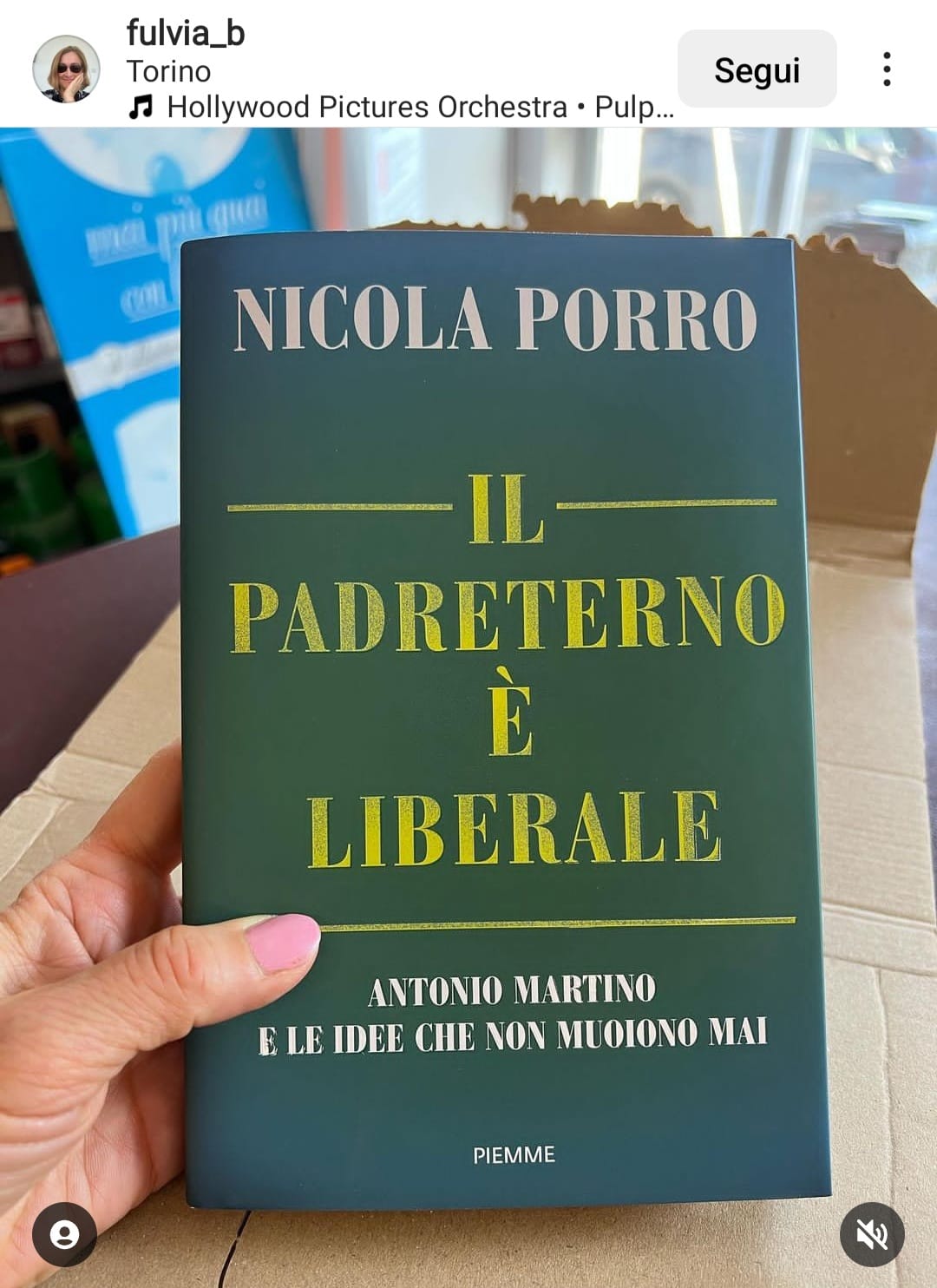 Caccia al tesoro: ditemi dove si trova “Il Padreterno è liberale”
