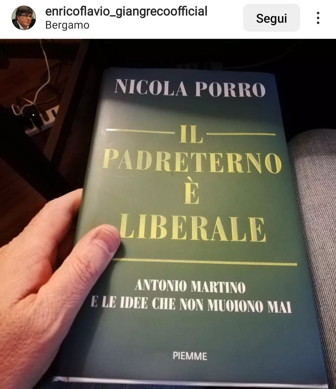 Caccia al tesoro: ditemi dove si trova “Il Padreterno è liberale”