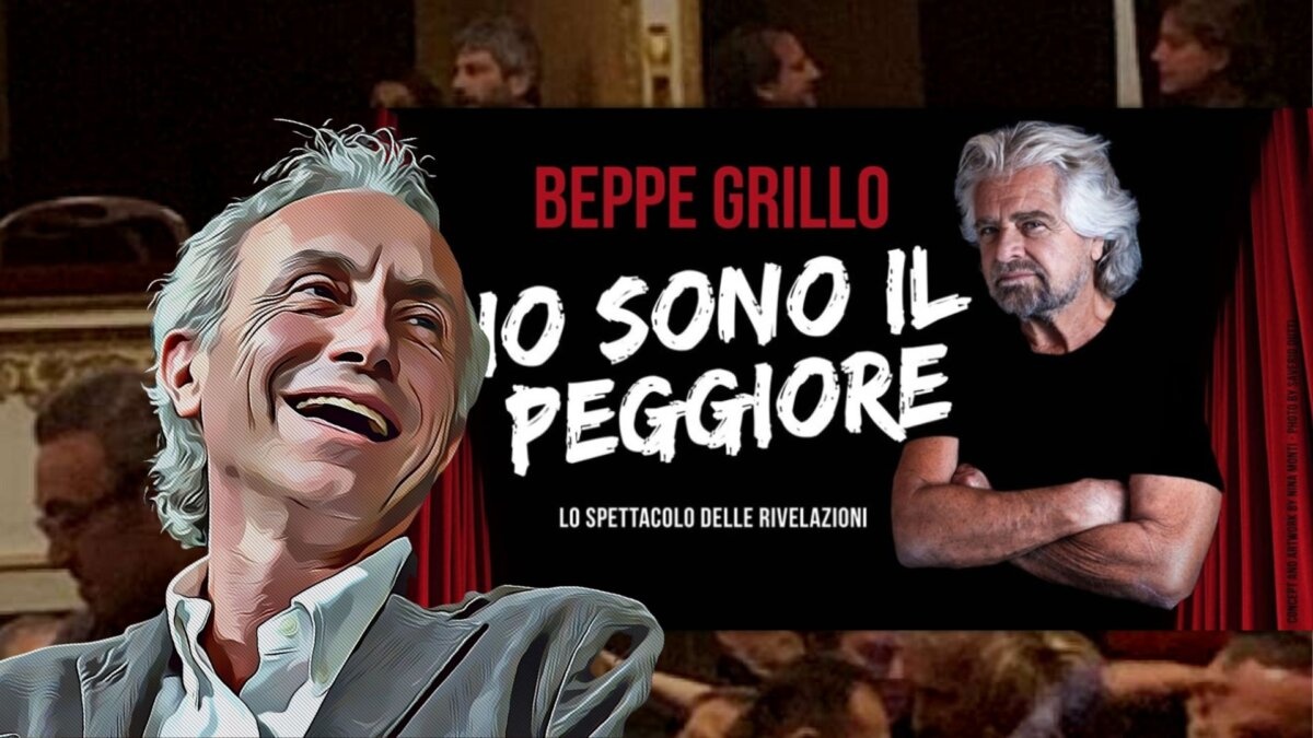 travaglio grillo teatro