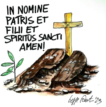 Sedute Satiriche di Beppe Fantin - Vignetta del 13/02/2023