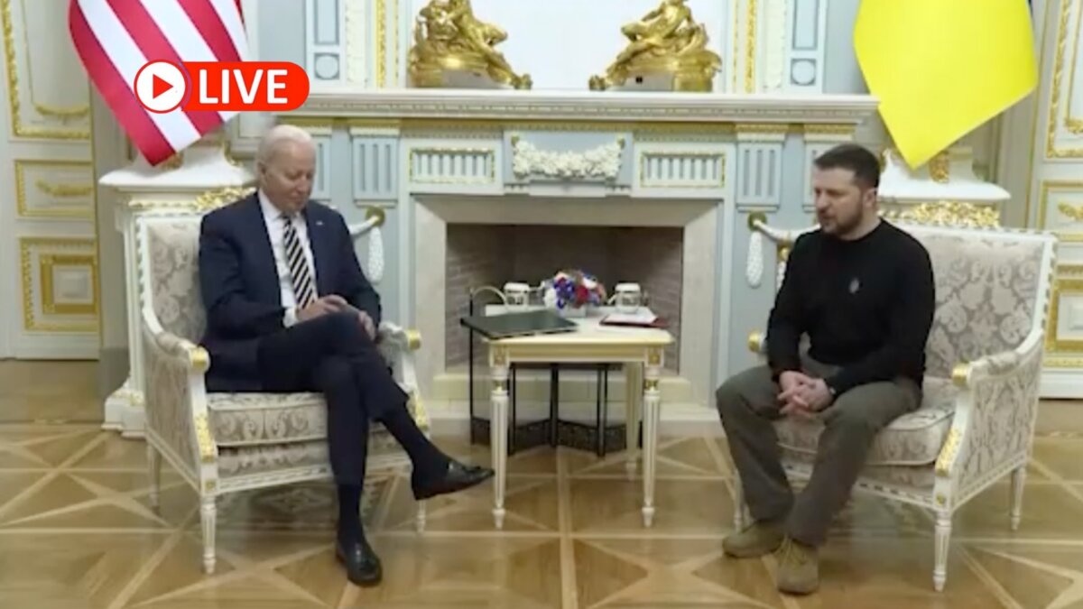 zelensky biden a Kiev visita