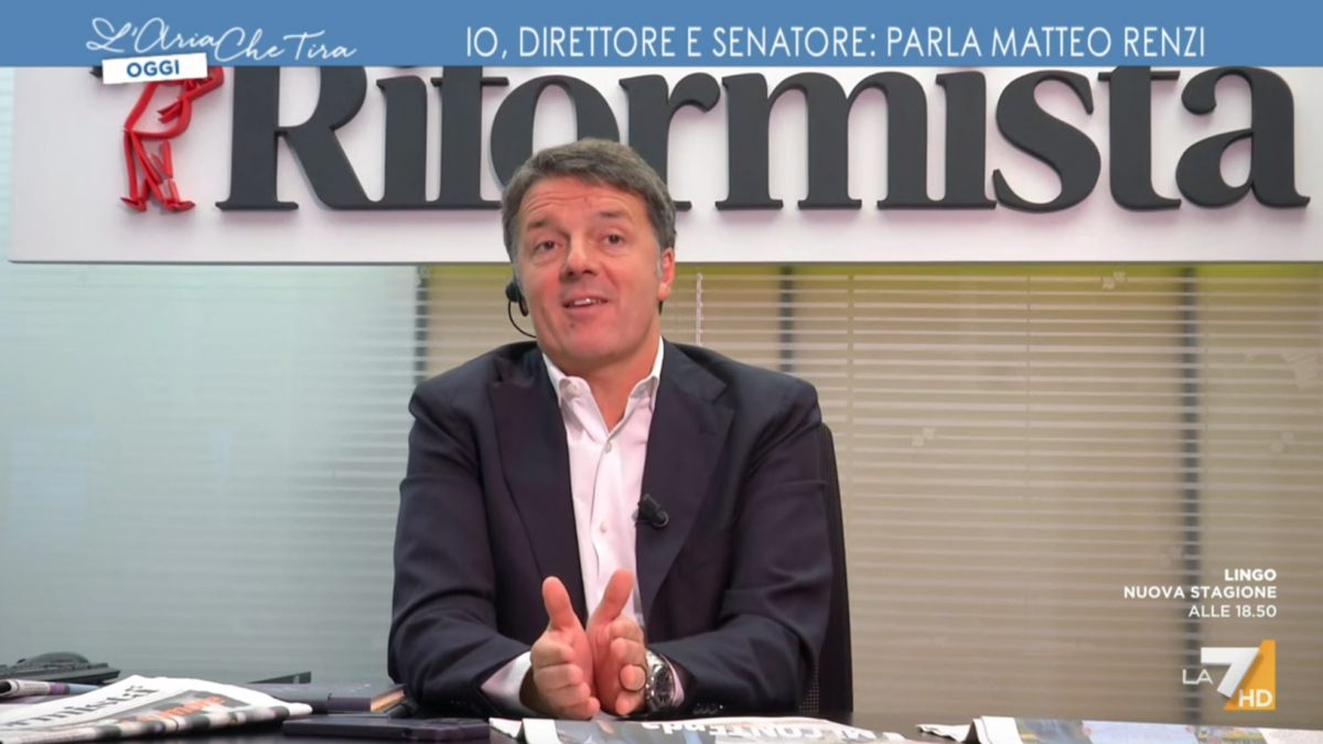 Matteo Renzi su Fabio Fazio