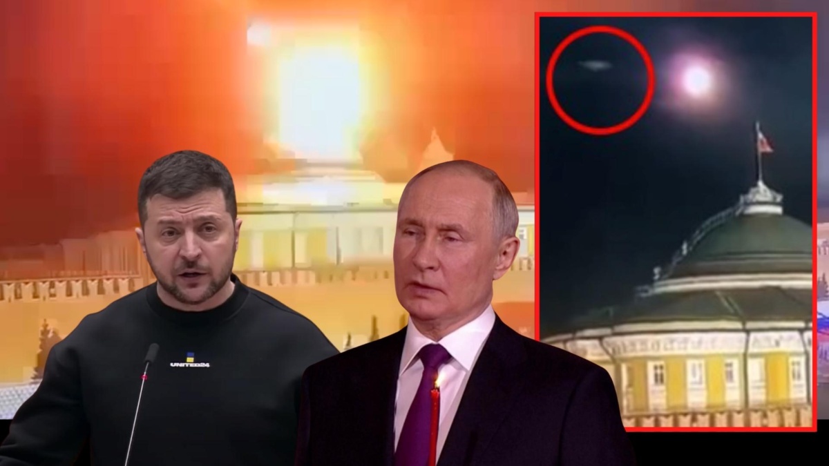 putin zelensky attacco al cremlino a mosca