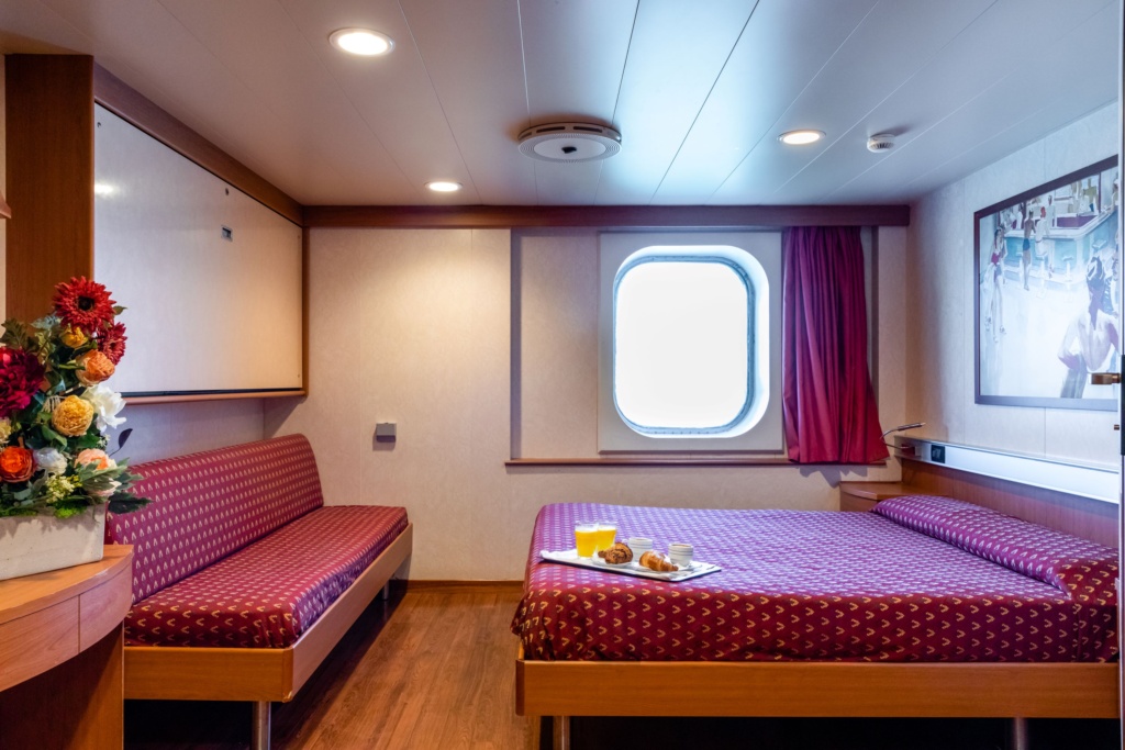 Interni nave Grimaldi Lines