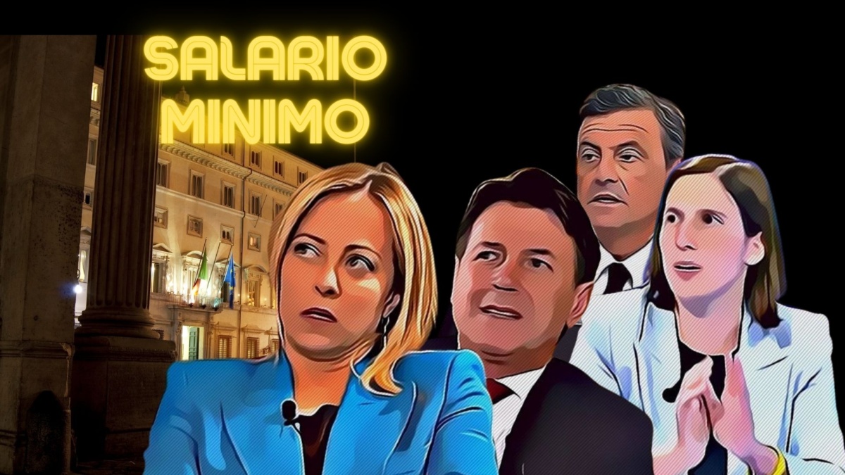 meloni salario minimo