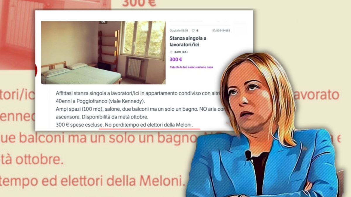 affitto camera meloni