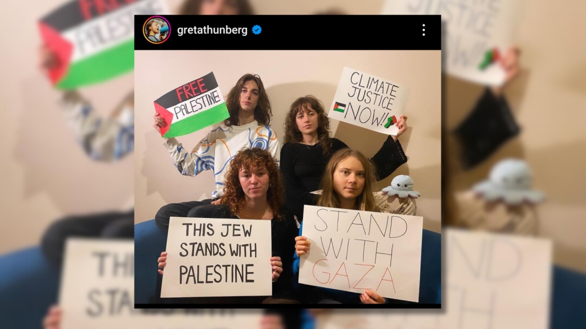 greta thunberg gaza