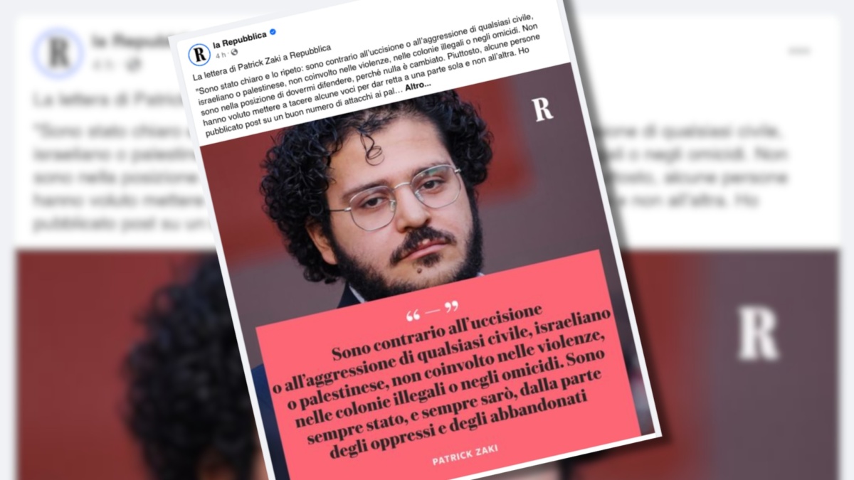 repubblica lettera zaki