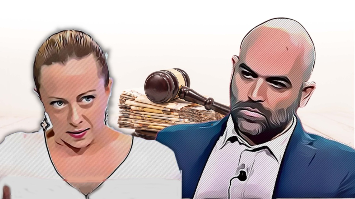 saviano meloni risarcimento