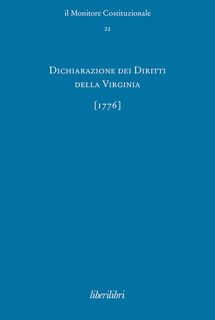 Dichiarazione dei Diritti della Virginia [1776]