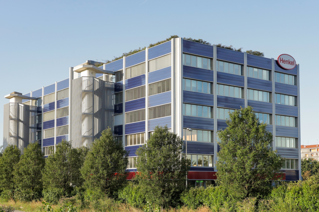 Una vista del quartier generale di Henkel in Italia