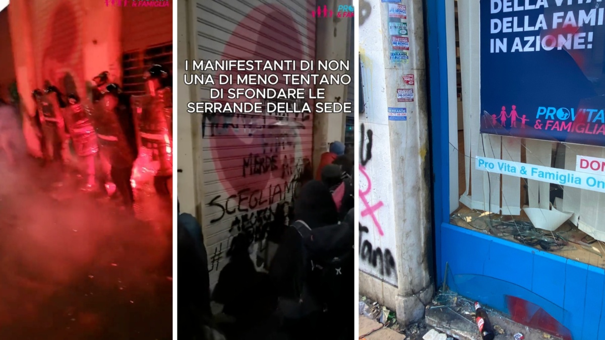 femministe violenze pro vita