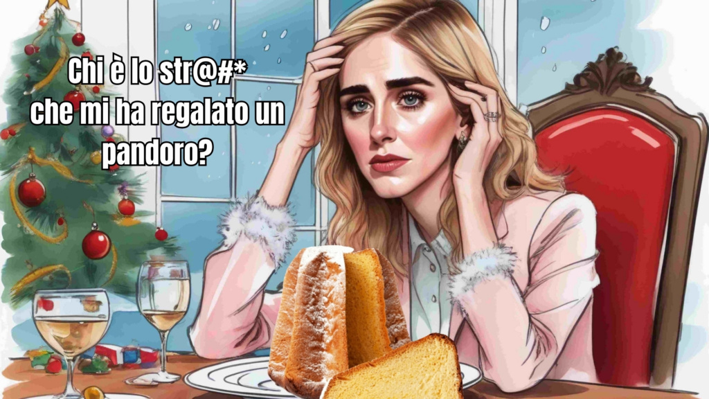 Chiara Ferragni vignetta satirica