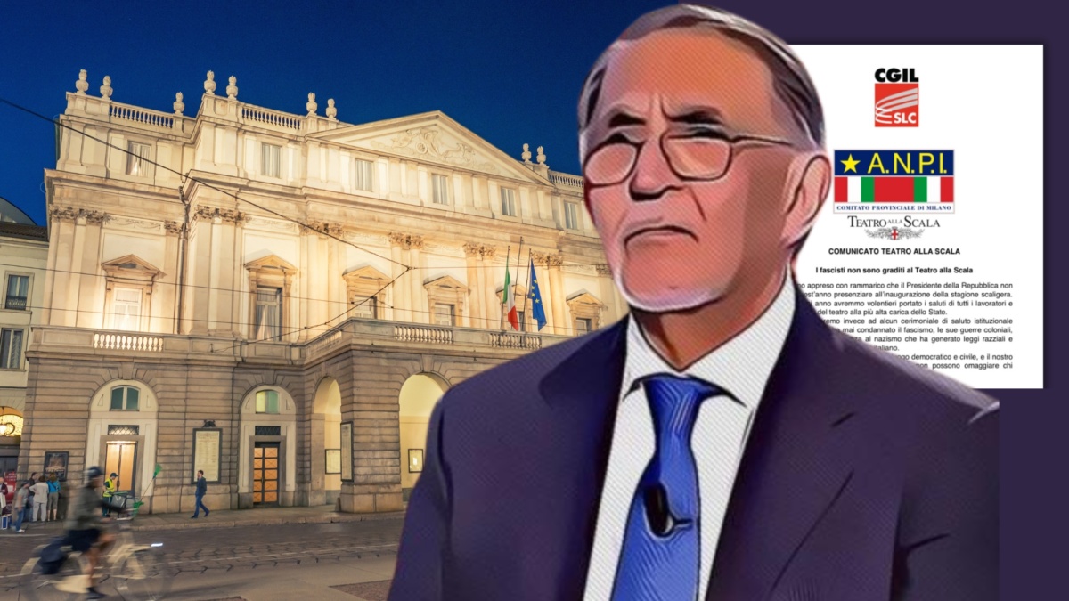 Teatro alla Scala prima Anpi La Russa
