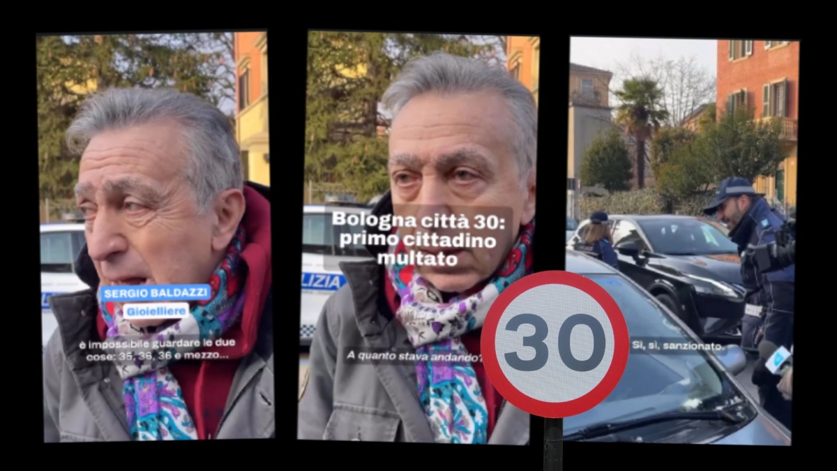 30 kmh bologn agioiellere multato