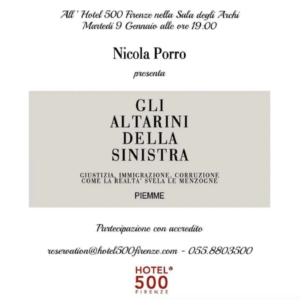 presentazione libro Altarini della sinistra