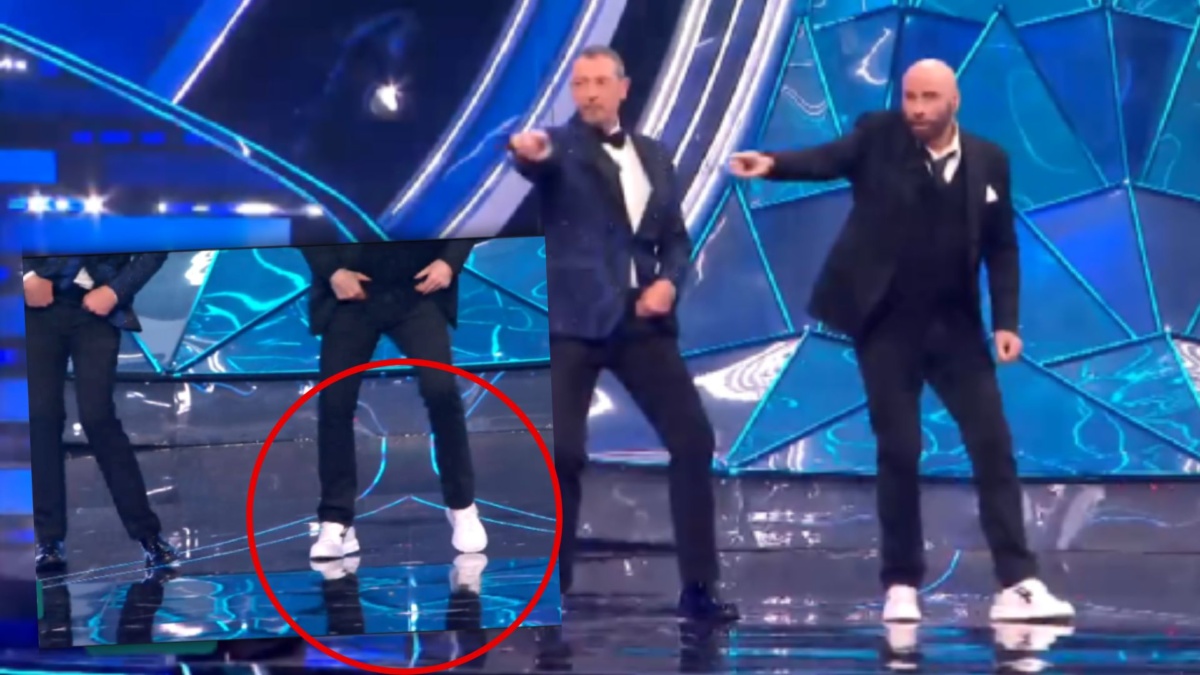 travolta sanremo scarpe
