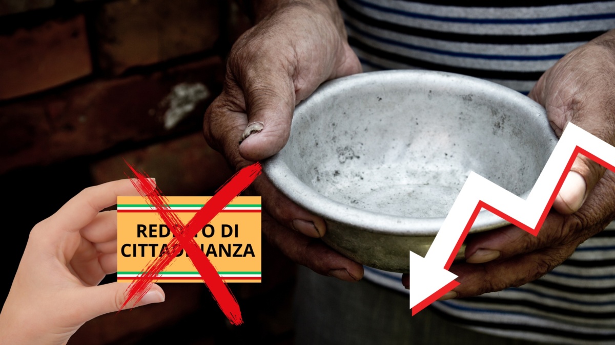 Povertà reddito di cittadinanza