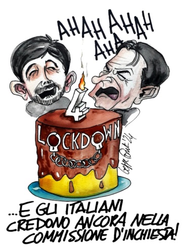 Sedute Satiriche di Beppe Fantin - Vignetta del 11/03/2024