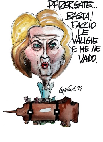 Sedute Satiriche di Beppe Fantin - Vignetta del 08/04/2024