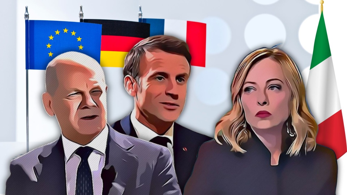 scholz macron meloni