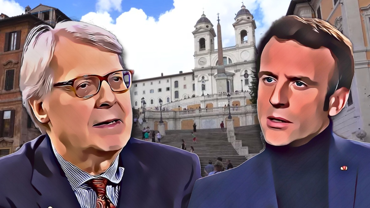 Sgarbi Macron trinità dei monti