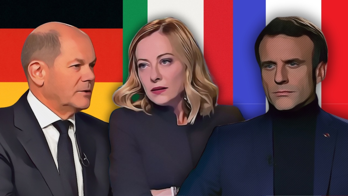 meloni, macron, steirmeier