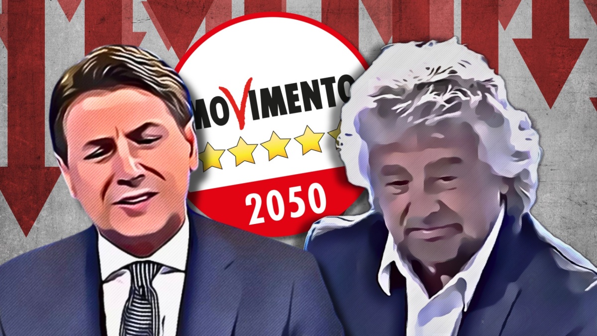 Conte Grillo Movimento 5 stelle
