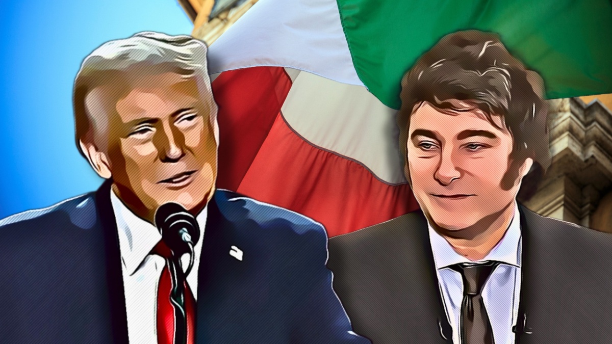Trump Milei Italia