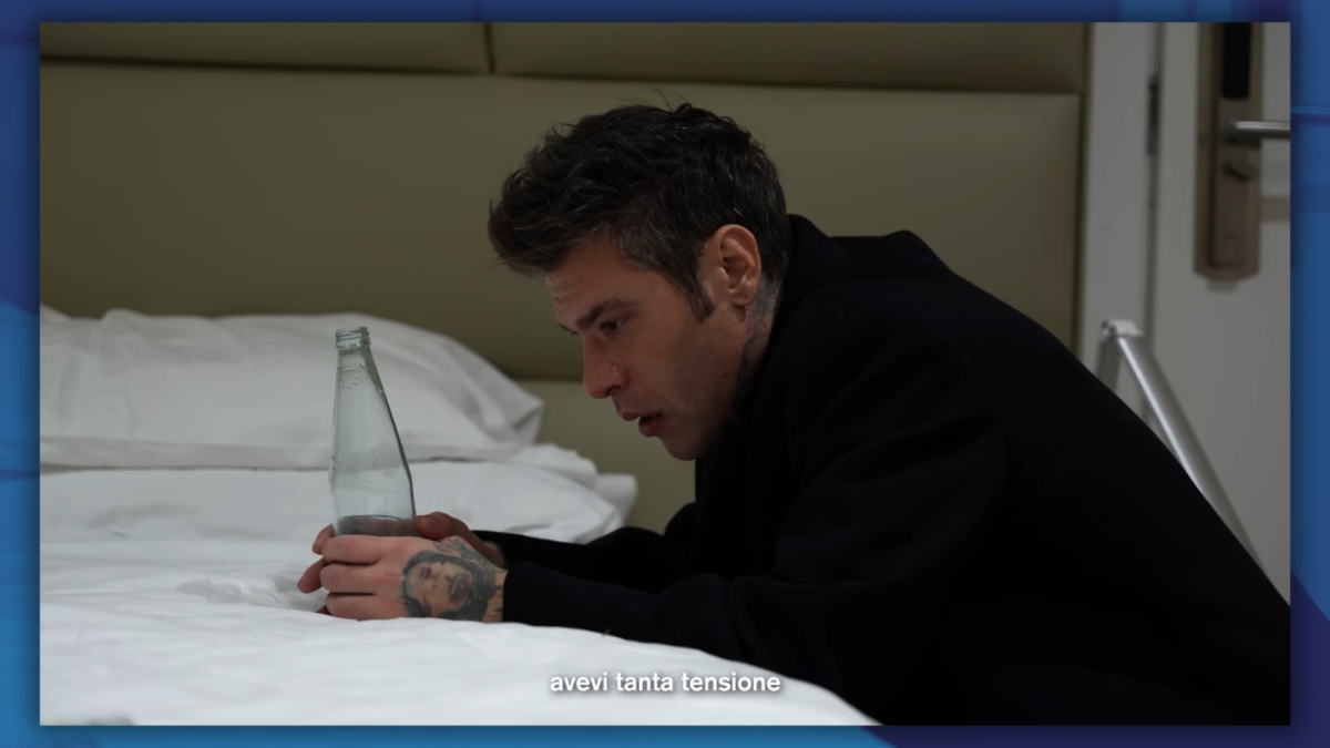 Fedez piange