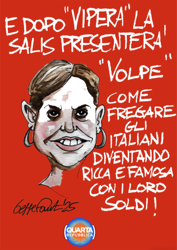 Sedute Satiriche di Beppe Fantin - Vignetta del 22/02/2025