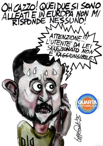 Sedute Satiriche di Beppe Fantin - Vignetta del 24/02/2025