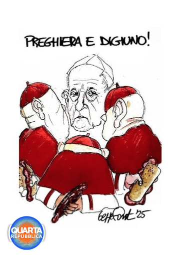 Sedute Satiriche di Beppe Fantin - Vignetta del 26/02/2025