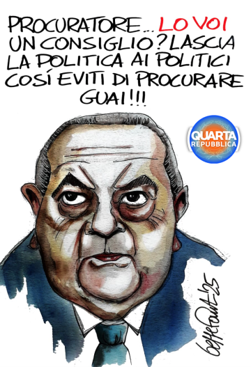 Sedute Satiriche di Beppe Fantin - Vignetta del 05/02/2025
