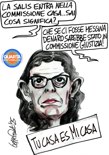 Sedute Satiriche di Beppe Fantin - Vignetta del 06/02/2025
