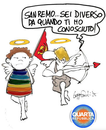 Sedute Satiriche di Beppe Fantin - Vignetta del 17/02/2025