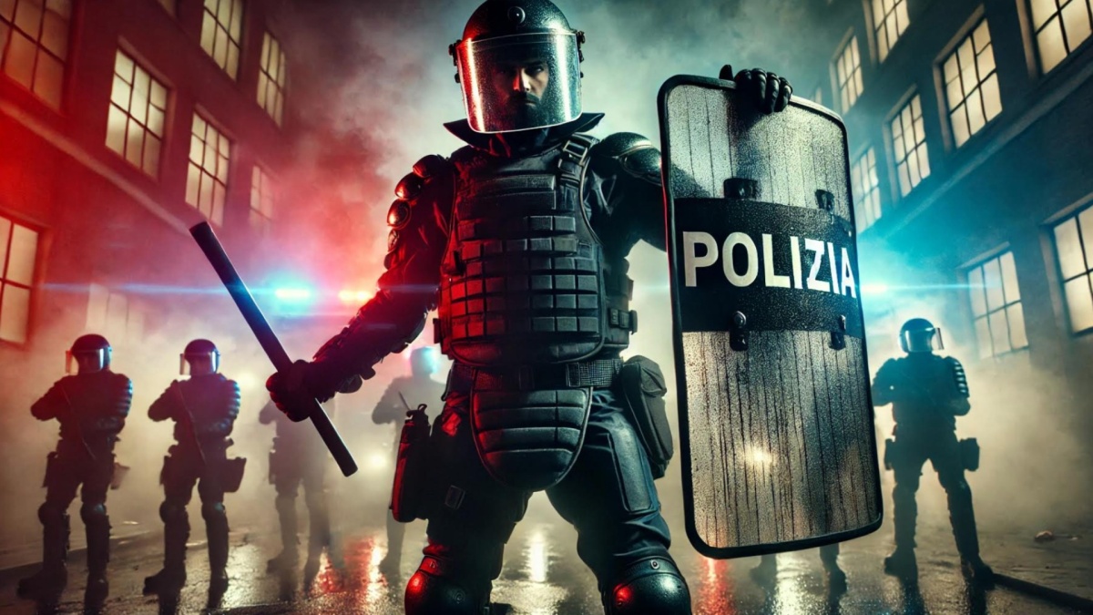 polizia antisommossa