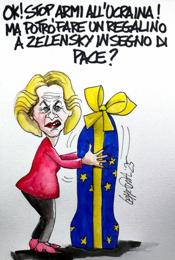 Sedute Satiriche di Beppe Fantin - Vignetta del 27/03/2025