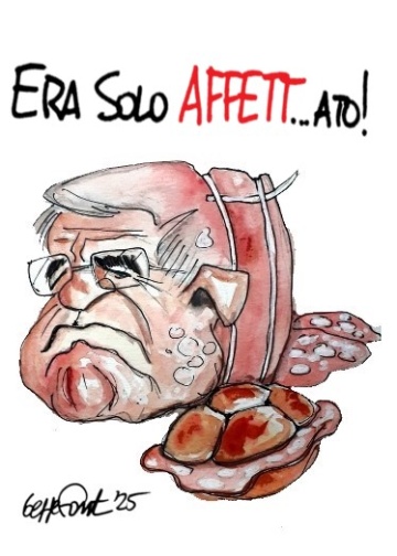 Sedute Satiriche di Beppe Fantin - Vignetta del 26/03/2025