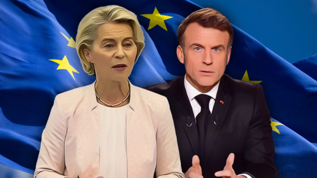 macron ue von der leyen