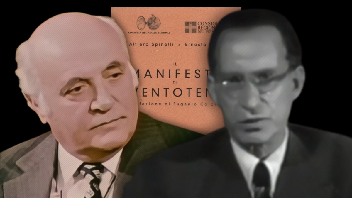 Altiero Spinelli, De Gasperi e Manifesto di Ventotene