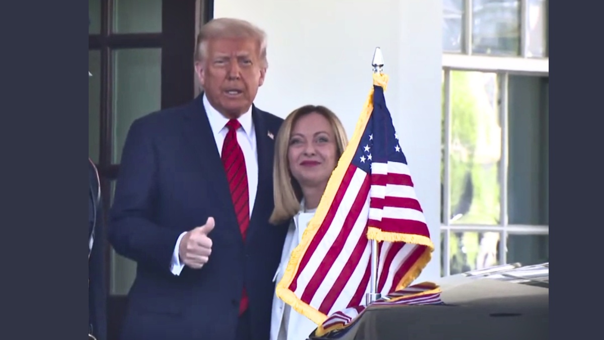 Trump Meloni (1)
