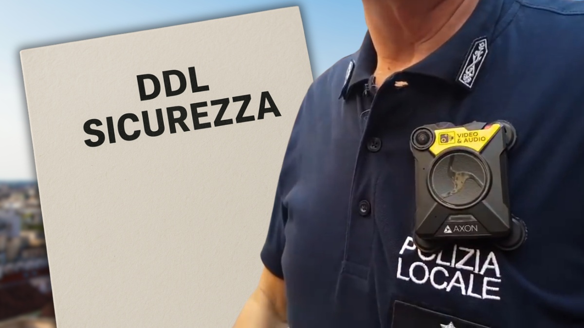 ddl sicurezza polizia bodycam